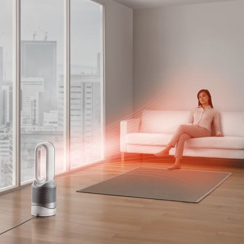 Dyson Varmevifte med luftrenser Dyson Pure Hot + Cool Link HP03WS Hvit/Sølv