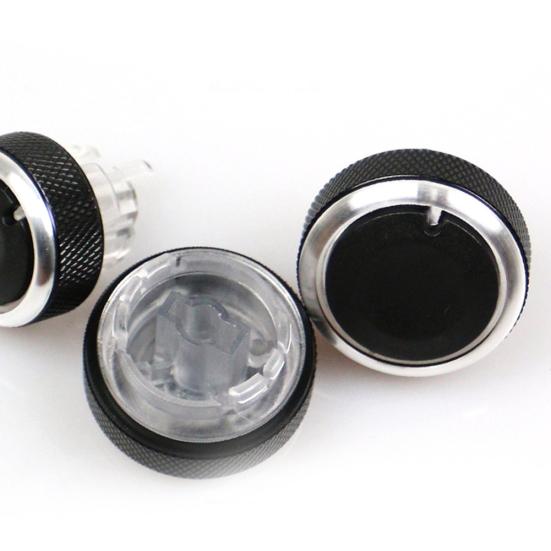 3Pcs/Set Car Air Conditioner AC Switch Knob Heat Control for Focus Max Mondeo
