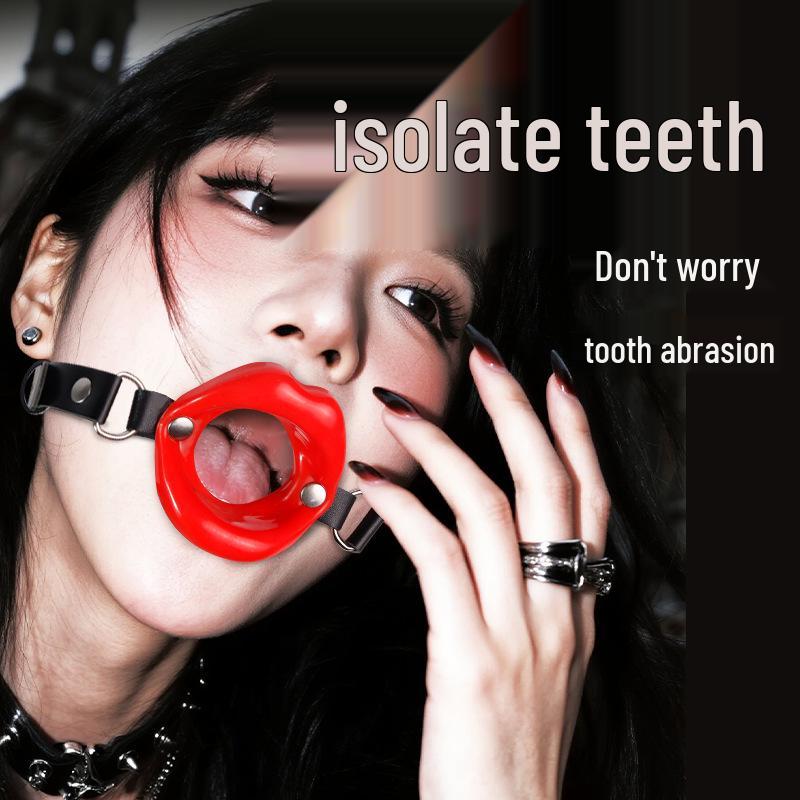 SM Bâillon Boule avec Pilules - Ensemble Jouet de Contrainte Bondage