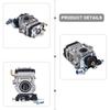 Professional Grade Carburetor Replacement for SGS 5 In 1 Multitool 40cc 52cc Brush Cutter Uncompromised Quality!