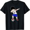 Dabbing Soccer Boy South Korea Football - Korean Gift T-Shirt