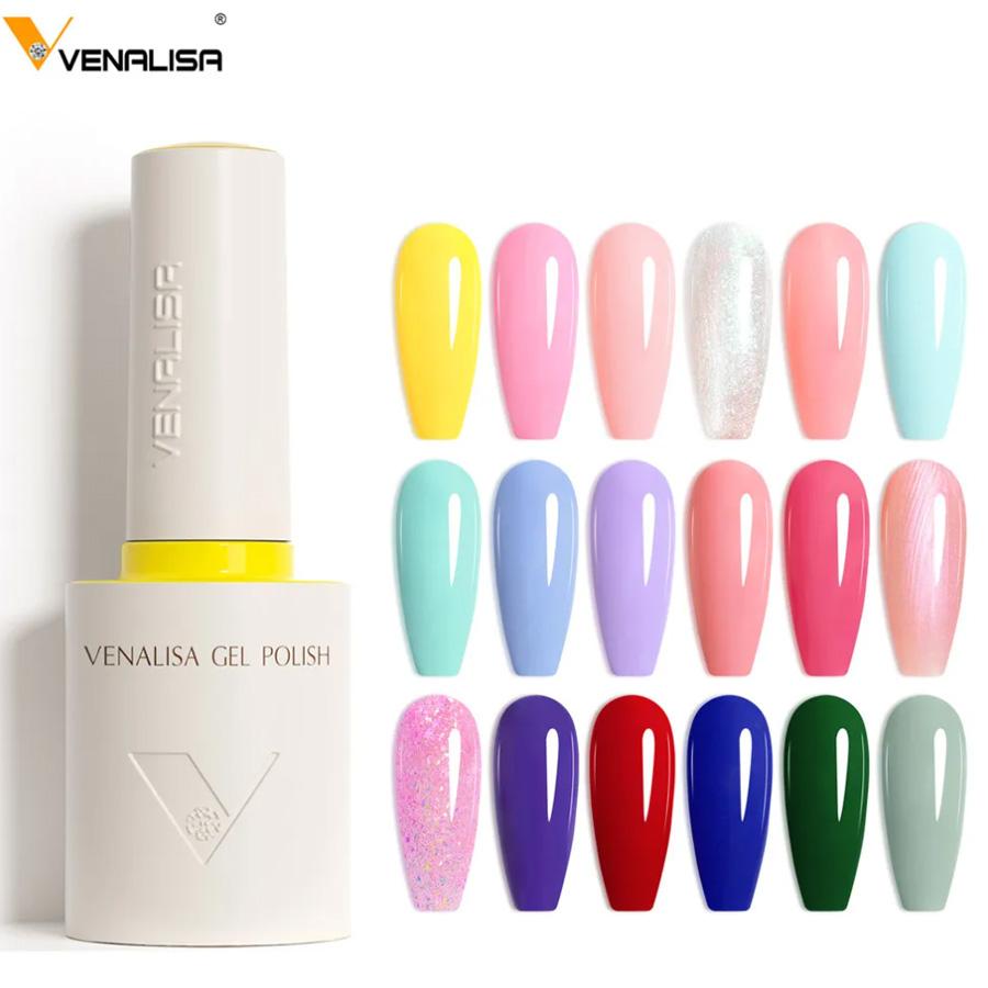 Venalisa New Formula Nail Gel Polish Hema TPO Free Gel Varnish Gorgeous Colors Semi Permanent 10ml UV Gel