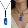 Sturdy Resin Jellyfish Pendant Necklace Offering Soft Glows Designs Accessory for Individualistic Fashion Lovers