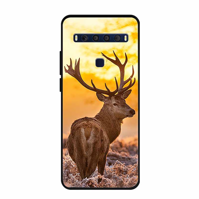 For TCL 10L Case Cool Fashion Silicone Soft TPU Phone Covers for TCL 10 Lite Case 10Lite Coque for TCL10L T770H T770B 4187U Bag
