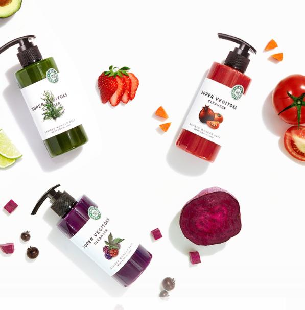 Vegetable-Based Detox Bubble Cleanser for Deep Pore Cleansing