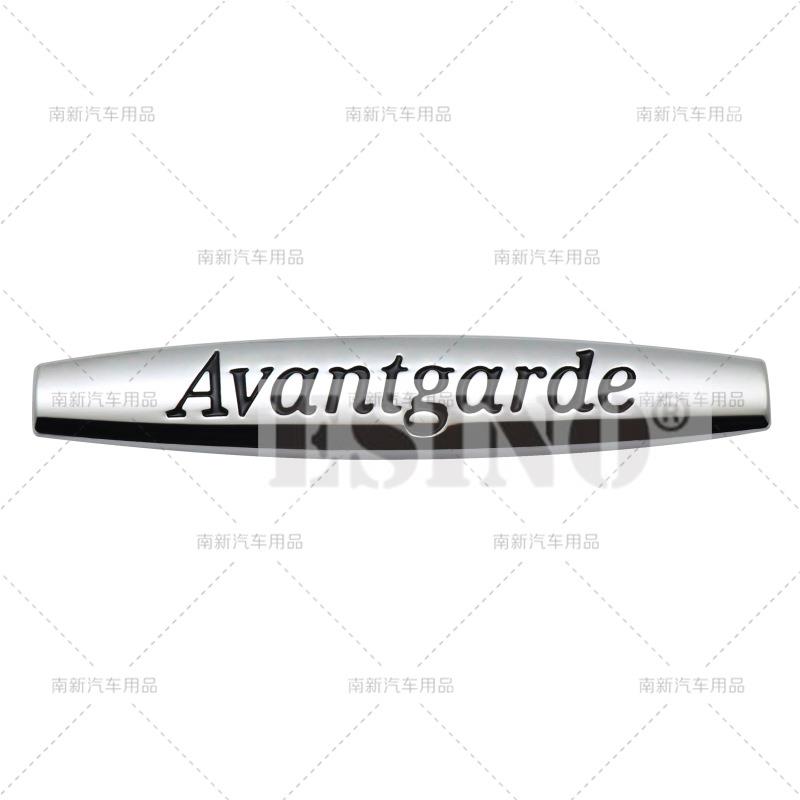 Car Styling Universal Design 3D Grand Edition Elegance Avantgarde Metal Car Body Fender Trunk Zinc Alloy Adhesive Badge Emblem