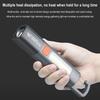 Led Torch Light Xpe Super Bright Flashlight With Hook Camping Light Rechargeable Zoomable Waterproof
