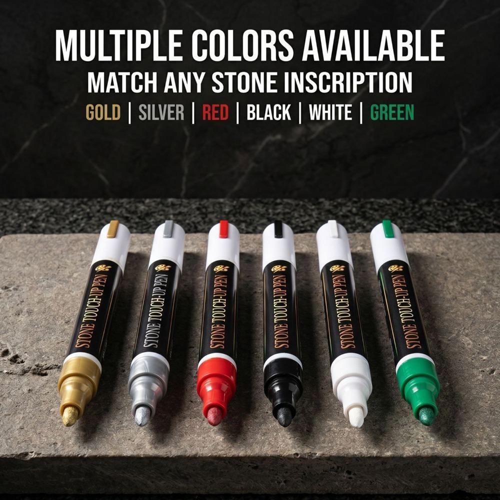 

3mm Tip Tombstone Paint Marker Waterproof Memorial Inscription Pen Memorial Inscriptions 1pc чорний