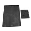 2pcs set Waterproof Silicone Coffee Mat Heat Resistance Coffee Machine Mat  Home Kitchen