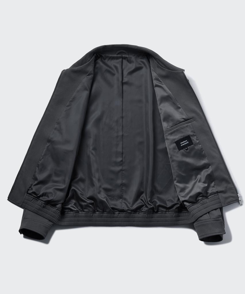 Musinsa Standard Relaxed Minimal Blouson Jacket [Iron Grey]