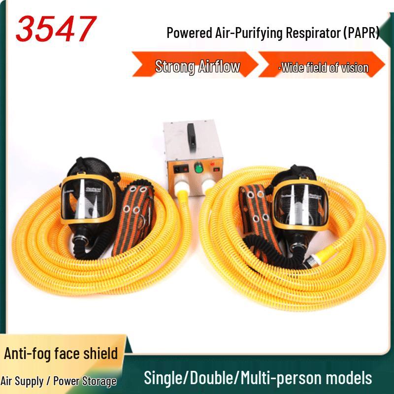 3547 Dual-User Long-Tube Electric Respirator System