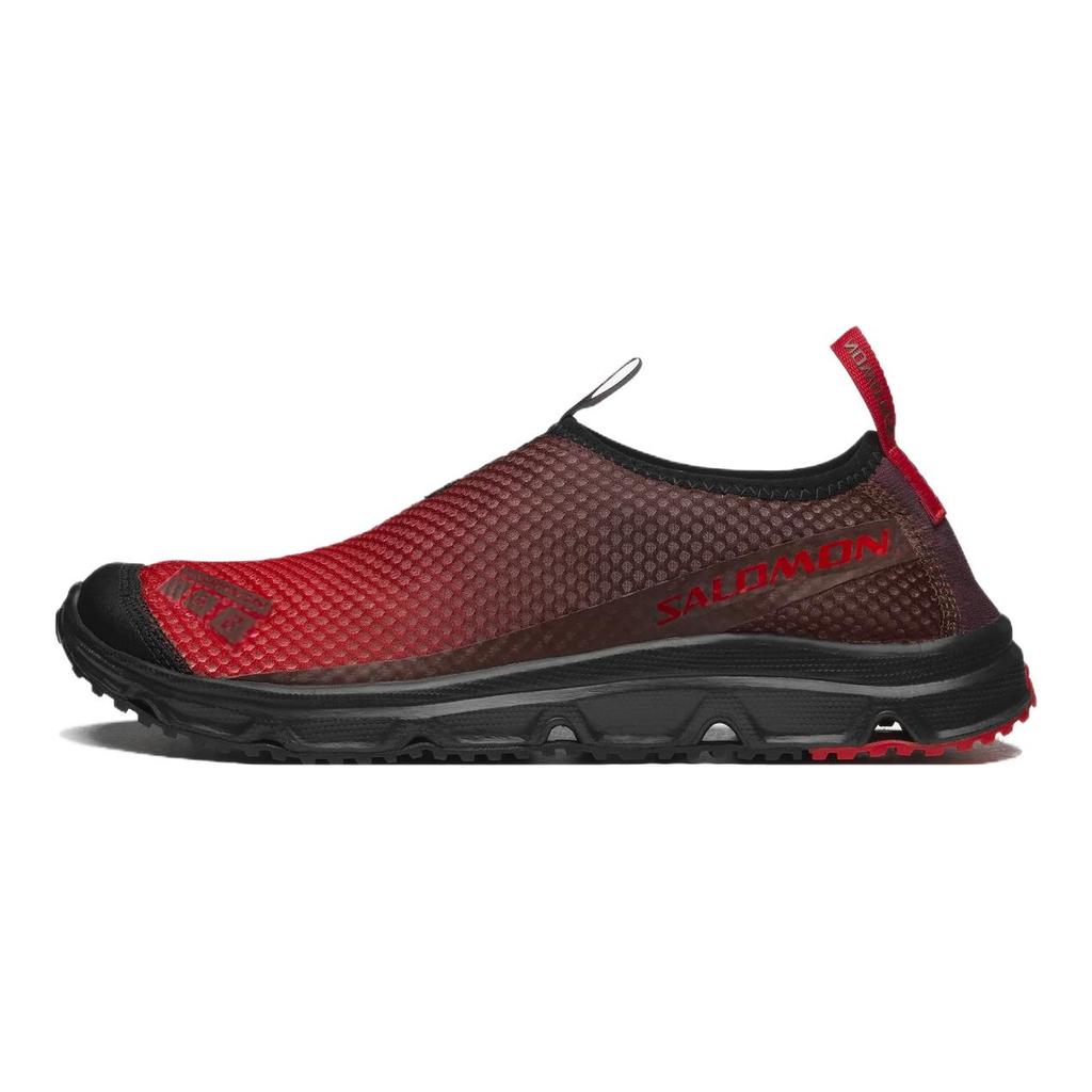 Salomon Rx Moc 3.0 Comfortable Versatile Non-Slip Breathable Low-Top Casual Running Shoes Unisex sneaker Red Black L47573700
