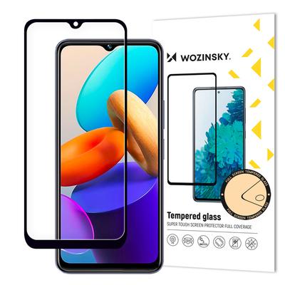 9H Tempered Glass for the Full Screen Vivo Y35 Y22 Y22s with Frame Case Friendly Black