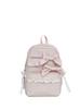Schoolbag Japanese Ins Cute Bow Soft Girl Backpack High Value College Style Junior High School Girls Sweet Backpack