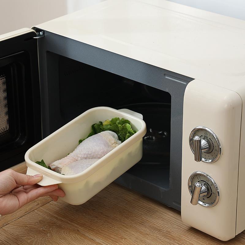 1/3 Pcs Refrigerator Food Sealed Crisper Containers Fresh Fruit Vegetables Steak Meat Storage Box Organizer Kitchen Accessories