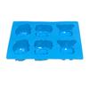 2 Pack Food Grade Silicone Baking Molds Set With 6 Cavity Animal Shape Lions Hippo Bear For Homemades Chocolate Ice Jellies