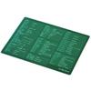 ELECOM Mouse Pad Input Support Excel Shortcut XL Size Green MP-SCBGE