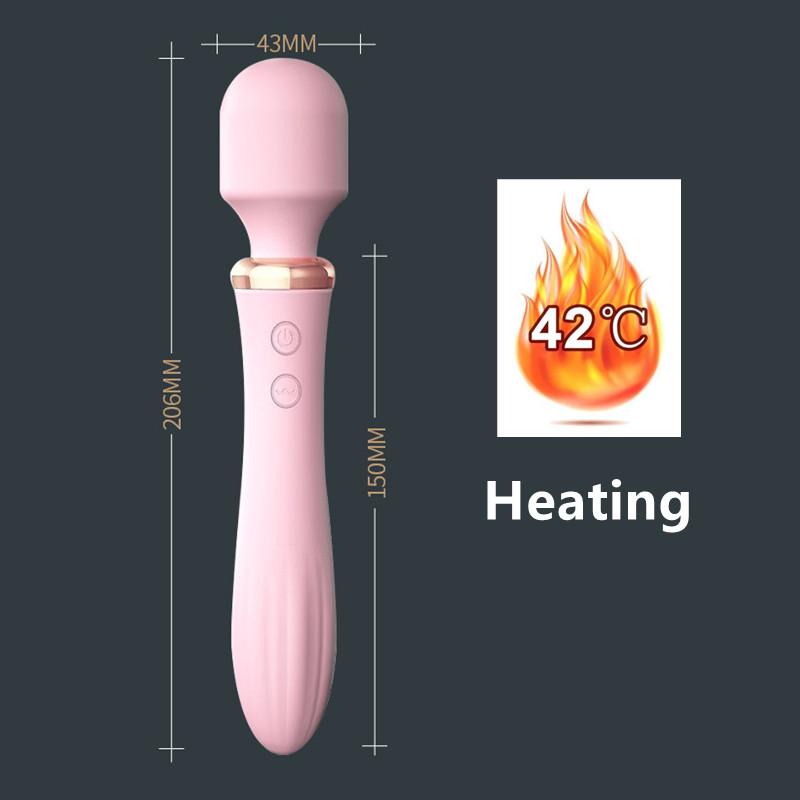 Warming and Stretching Vibrator For Women 10 Mode Clitoris Tongue Stimulator Reality Dildo Vibrators Female Sex Toys for