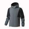 New Windproof and Waterproof Couple's Jacket, Fashionable and Atmospheric Hooded Jacket, Outdoor Jacket, Single Punch