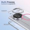 Metal Camera Edge Buttons Magnet Adsorption Tempered Glass Protect Case For Honor Magic V 5 V5 MAGIC V3 Camera Protection Cover