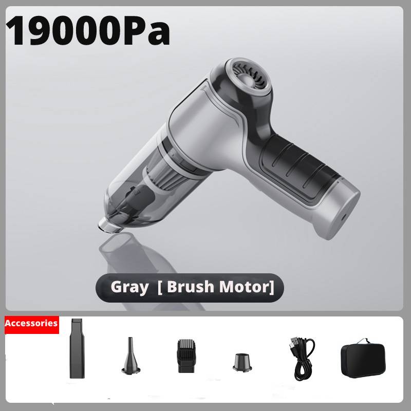 19000Pa Wireless Handheld Car Vacuum Cleaner Portable High-power Cordless Vacuum Cleaner for Car Office Strong Suction Vacuum