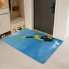 Tappetino da Pavimento Eroe Invincibile Anime Tappetino per Porta in Flanella Antiscivolo Assorbente Lavabile Tappeto da Interno per Casa
