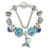 New Ocean Series Leather Rope Charming Women's DIY Exquisite Beaded Bracelet