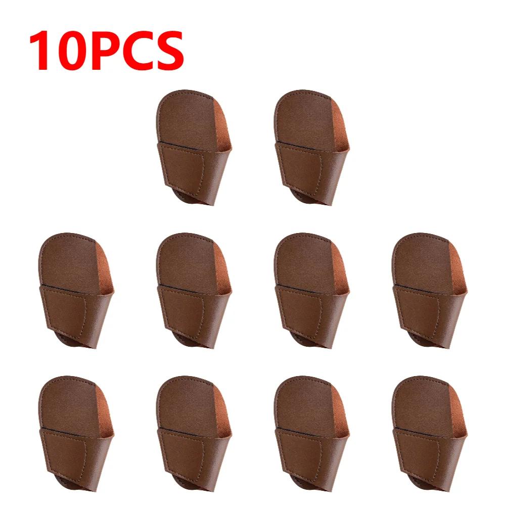 10-1pcs Portable Universal Iron Cover PU Lightweight Golf Head Leather Wedges Covers Golf Accessoires for Outdoor Golfers