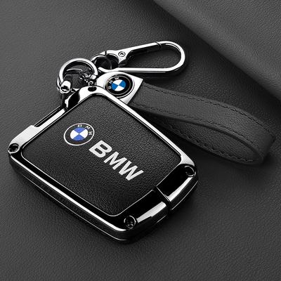 Cubierta de Carcasa de Aleación de Zinc para Mando a Distancia de Coche, Soporte para Llavero, Accesorios de Protección para Series I3 I8 2014 2015 2016 2017 2018