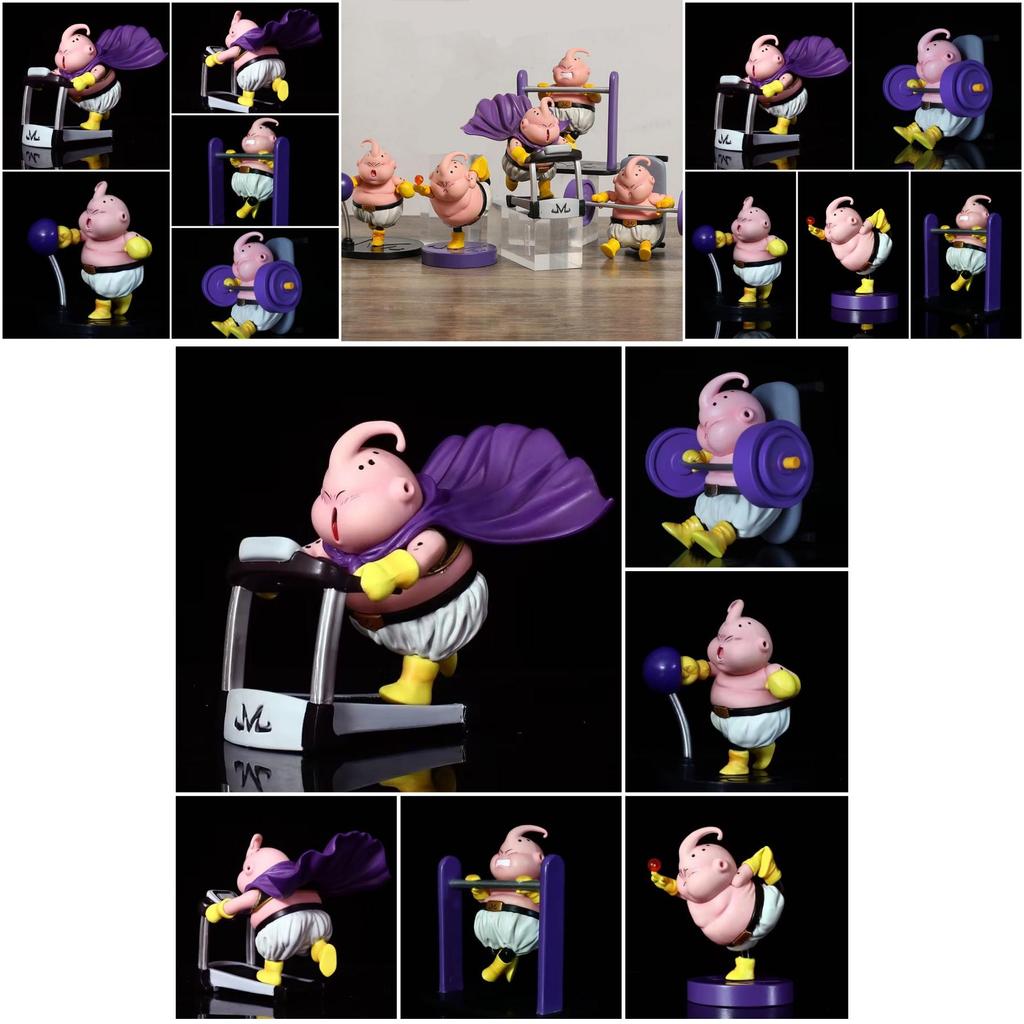 Dragon Ball Z Majin Buu Figure Cool Cute And Eco-friendly Pvc Material For Fitness Fans