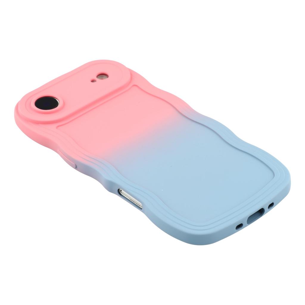 For iPhone Air Case Gradient Color Rubberized TPU Phone Cover