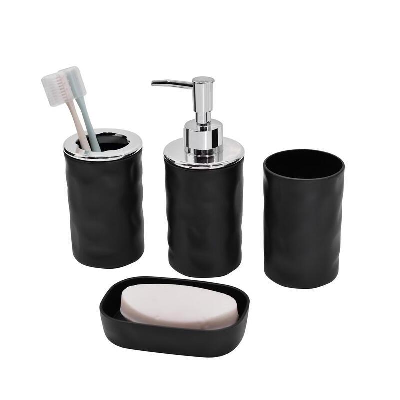 Cmaos T-240-4 Electroplated Bathroom Accessory Set