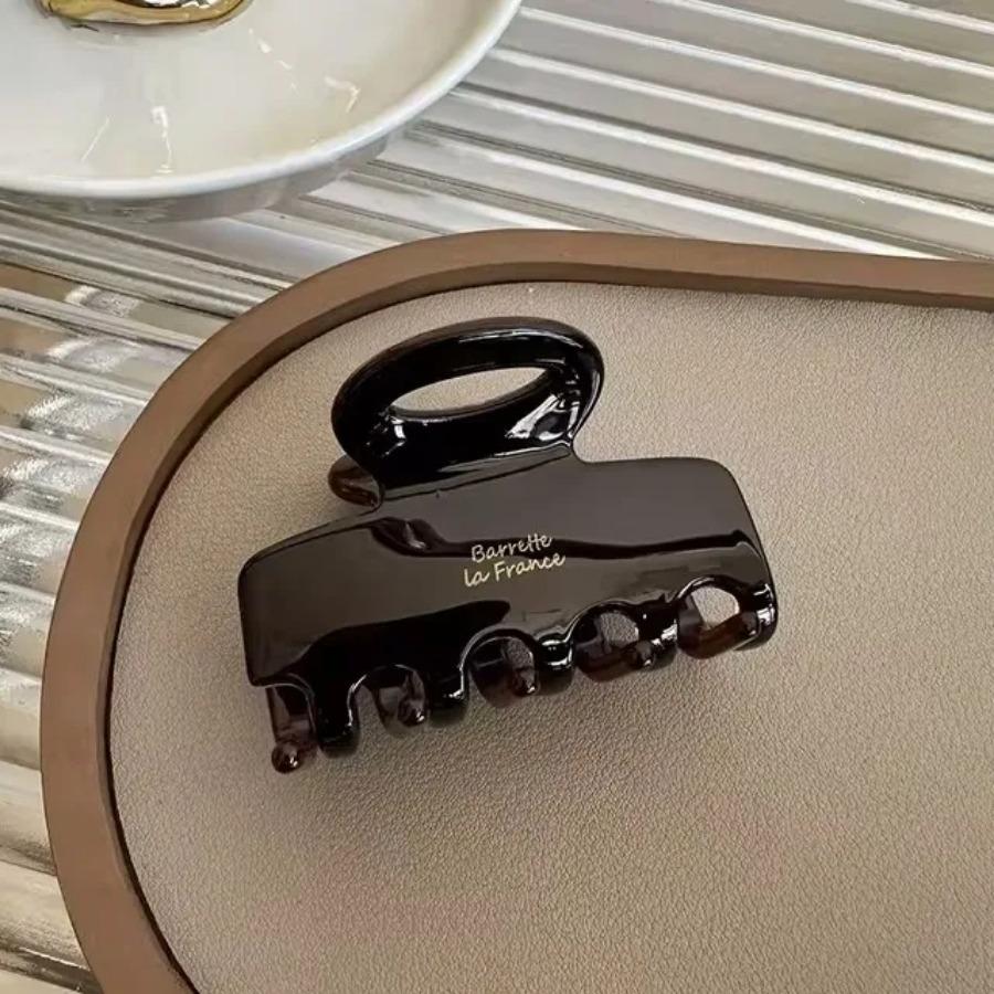 

Винтажный ацетатный коготь для волос среднего размера, прямоугольный дракон, акула, зажимы для волос, женские аксессуары для волос, заколки для волос, банты для волос