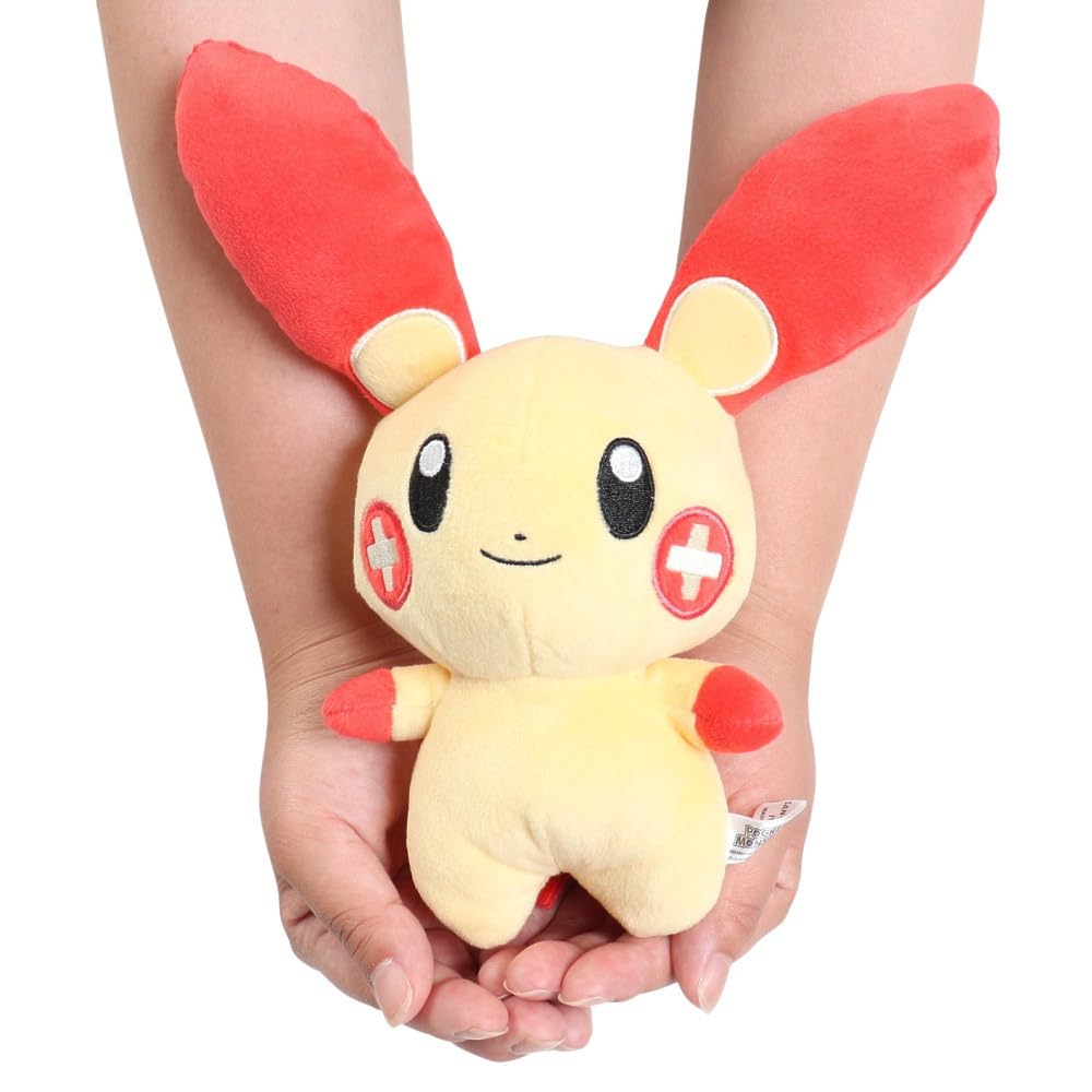 Pokemon PP69 Plusle Plüschtier Höhe 22cm (S) Spielzeug,