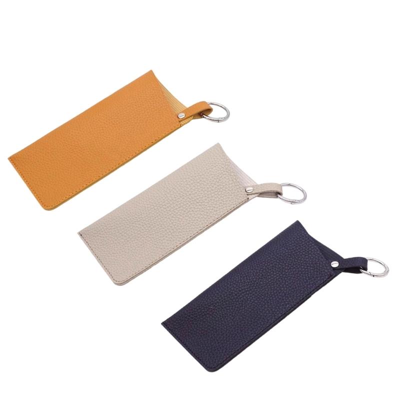 Portable Hanging Glasses Storage Bag Lightweight PVC Design Waterproof Protective Case With Soft Lining For Eyewears Care