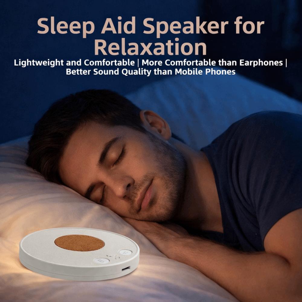 White Noise Sleep Aid Speaker Bluetooth 5.4 Wireless Sleeping Speaker Music Listening Artifact