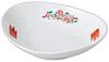 Hana Manreki Oval Deep Plate X X Medium Bowl Setomonohonpo 5.0 [16.4 14.4 4cm]
