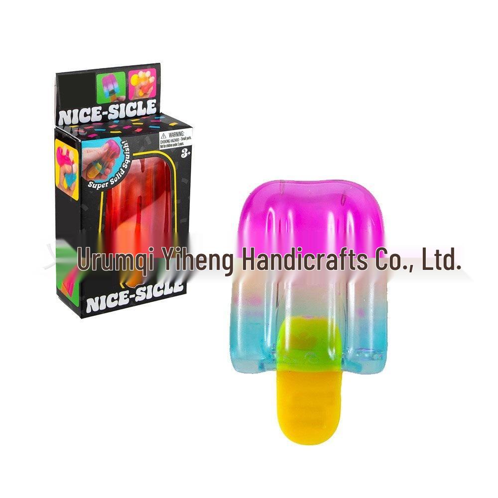 Popsicle Ice Cream Stress Relief Squeeze Toy - Creative and Fun