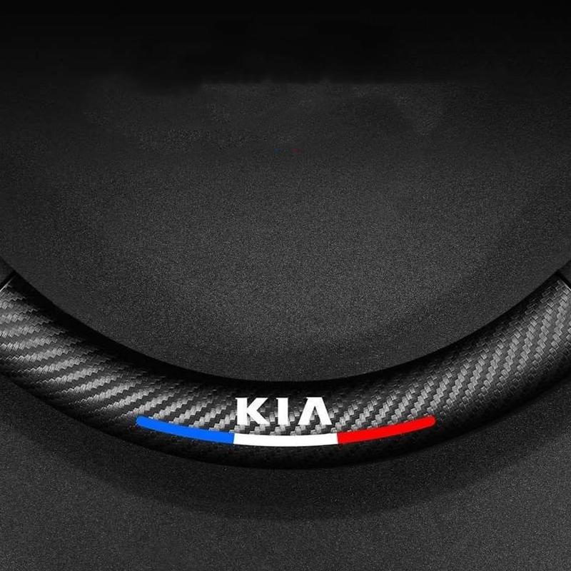 2026 Heißer Autoaufkleber Auto Lenkradabdeckung Leder Schutzabdeckung Für Kia Sportage Cerato Optima K2 K3 K4 K5 Rio Picanto So