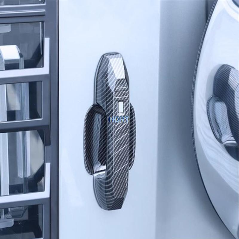 Car Styling Doorknob Bowl Frame Tail Gate Handle Cover Trim Protector Decoration Accessories For Chery Jetour T2/Traveler  +