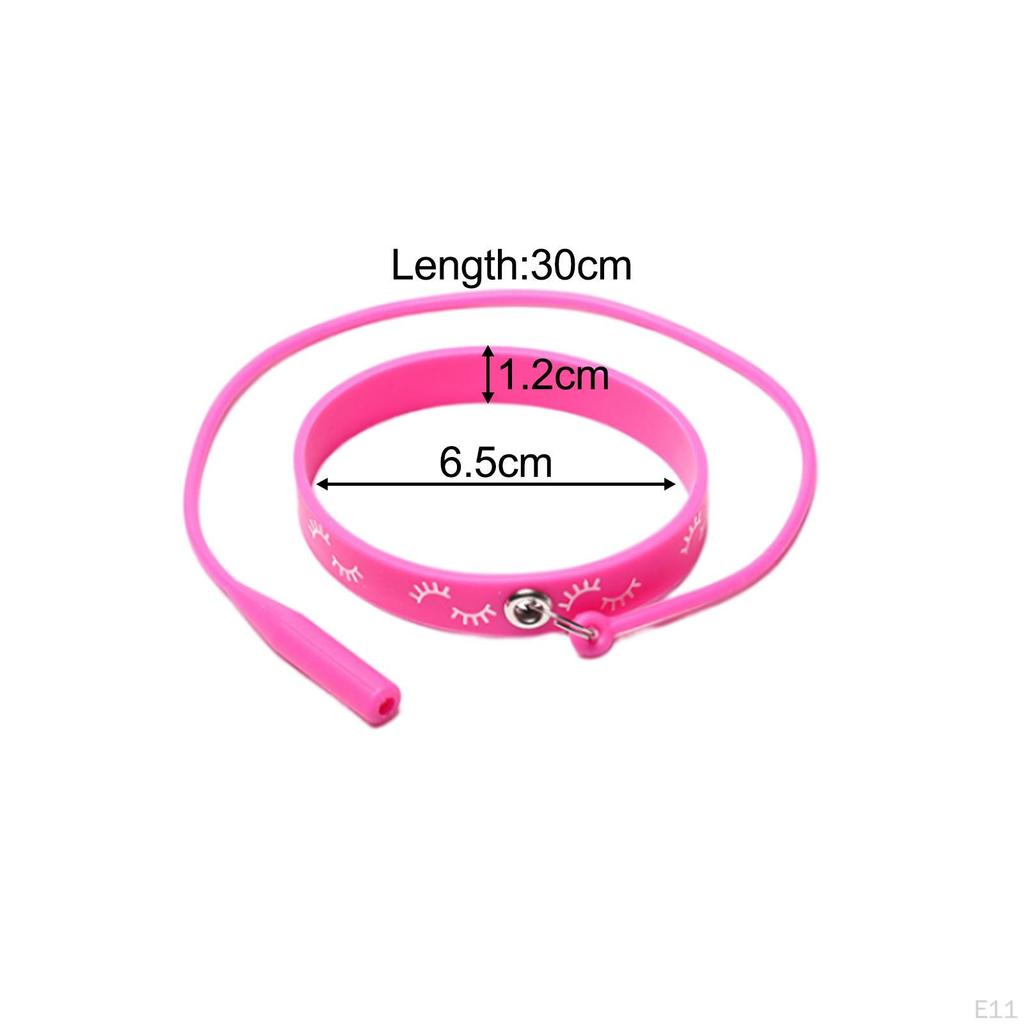 Eyelash Extension Tweezer Protector, Holder Bracelet for Beauty Salon Use,