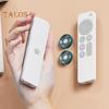 2 Pairs Magnetic Remote Control Holder Wall Mount Space Saving Anti-lost Non-punching TV Remote Control Rack for Living Room