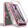 Coque de protection - BOOLING - pour iPhone 16e - Protection intégrale - Antichoc - Rose