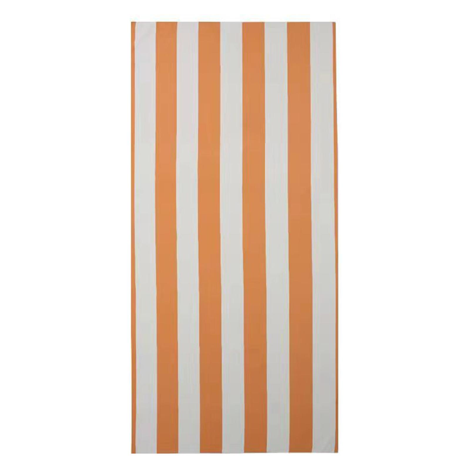Striped Beach Towel Bath Towel Beach Towel 90cm x 180cm Adults Swimming Pool оранжевый