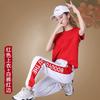 Summer new running refreshing and comfortable solid color sportswear crew neck design women's fashion simple two-piece set