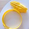 Creative Sun Protection Cap 3D Printing Palm Visor Headband Outdoor Beach Hat  Photo Prop