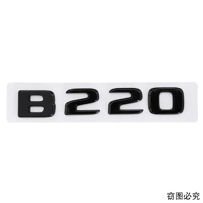 CUVJF1 Modified Car Fender Side Sticker Badge Rear Tail Emblem Styling for Mercedes Benz B180 B200 B220 B250 B260 Accessories