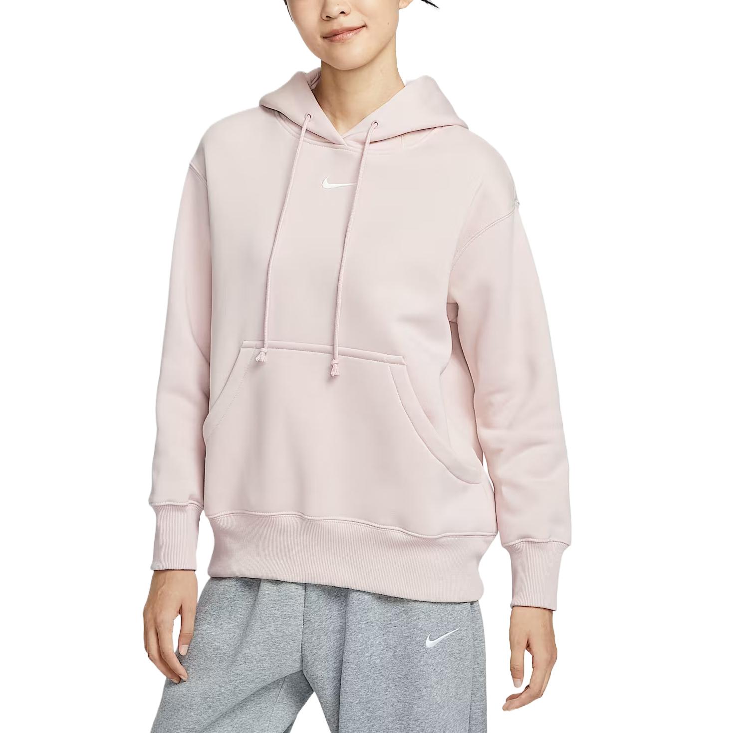 

Nike Однотонный пуловер с капюшоном Женские топы DQ5861667 XL