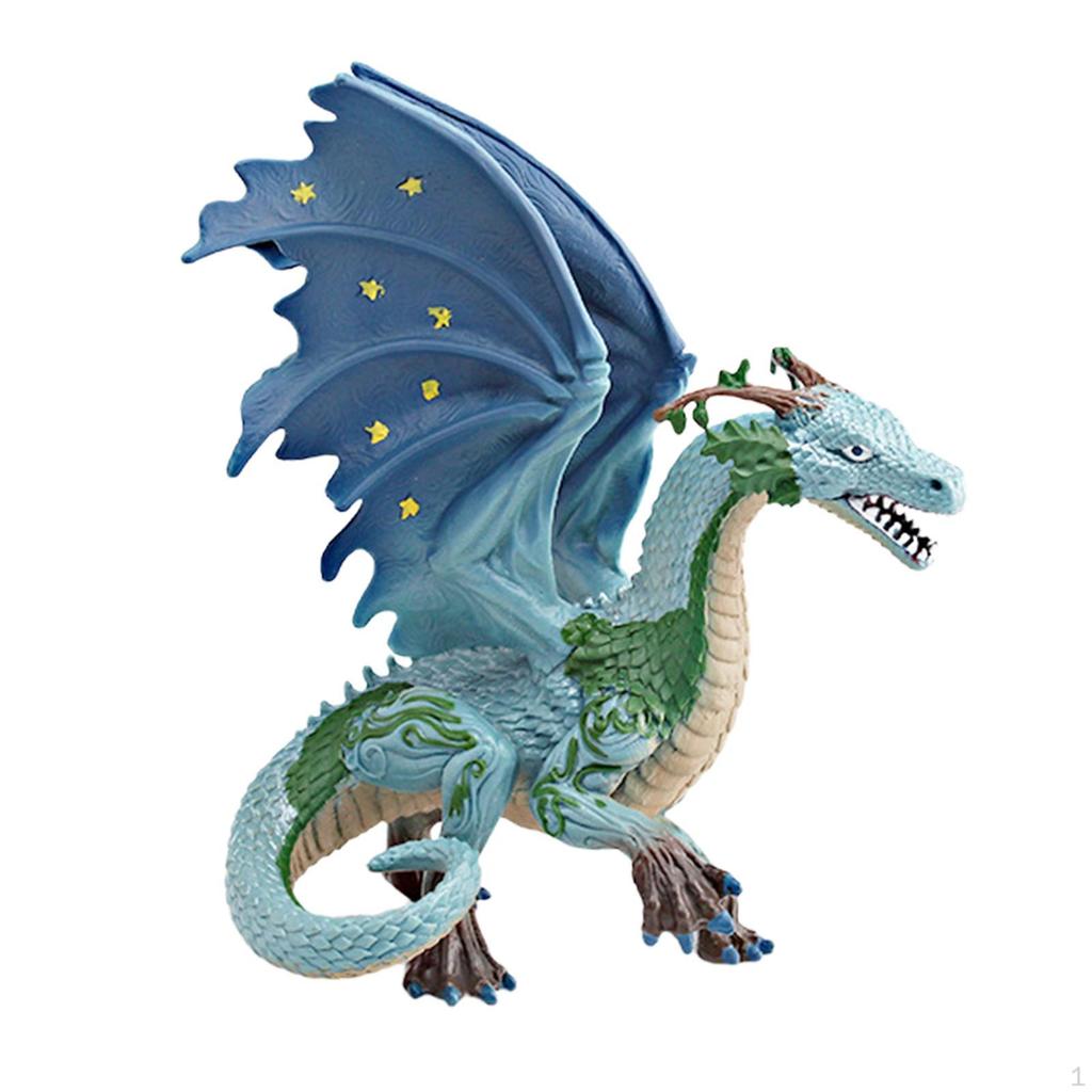 Collectible Dragon Figure, Scale Model, for Ages 7 And Up