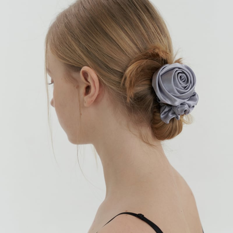 KINDABABY rosy scrunch - deep silver